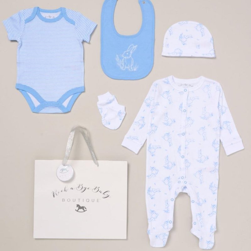 Baby Boy Clothes - Pink and Blue Hampers