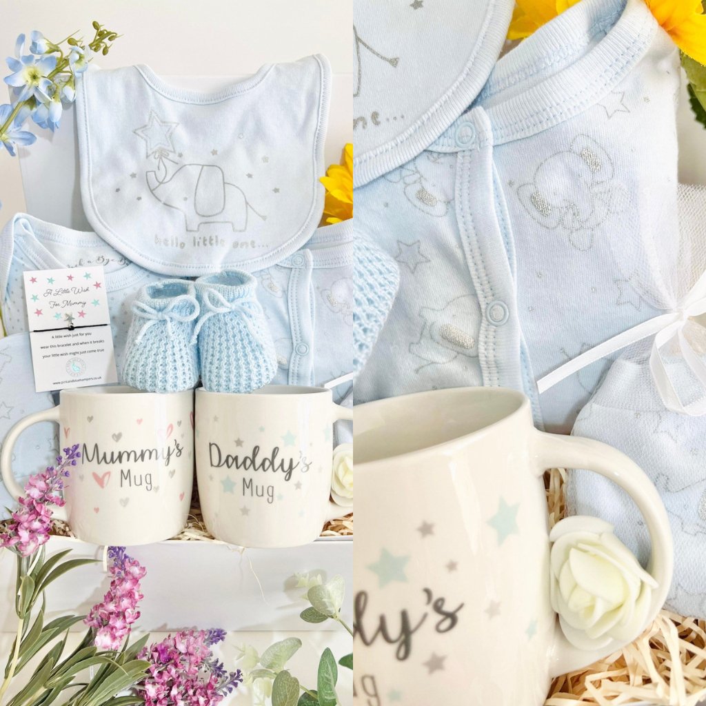 Baby Boy Hampers - Pink and Blue Hampers