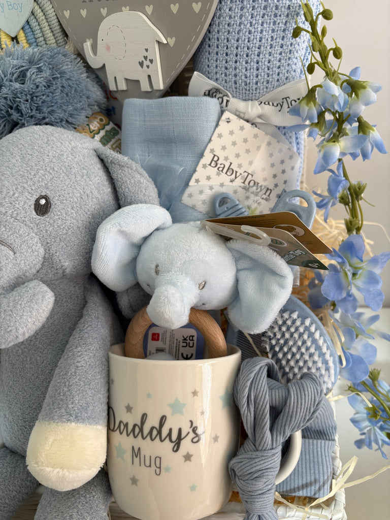 Baby Boy Hamper - Big Safari Dreams - Pink and Blue Hampers
