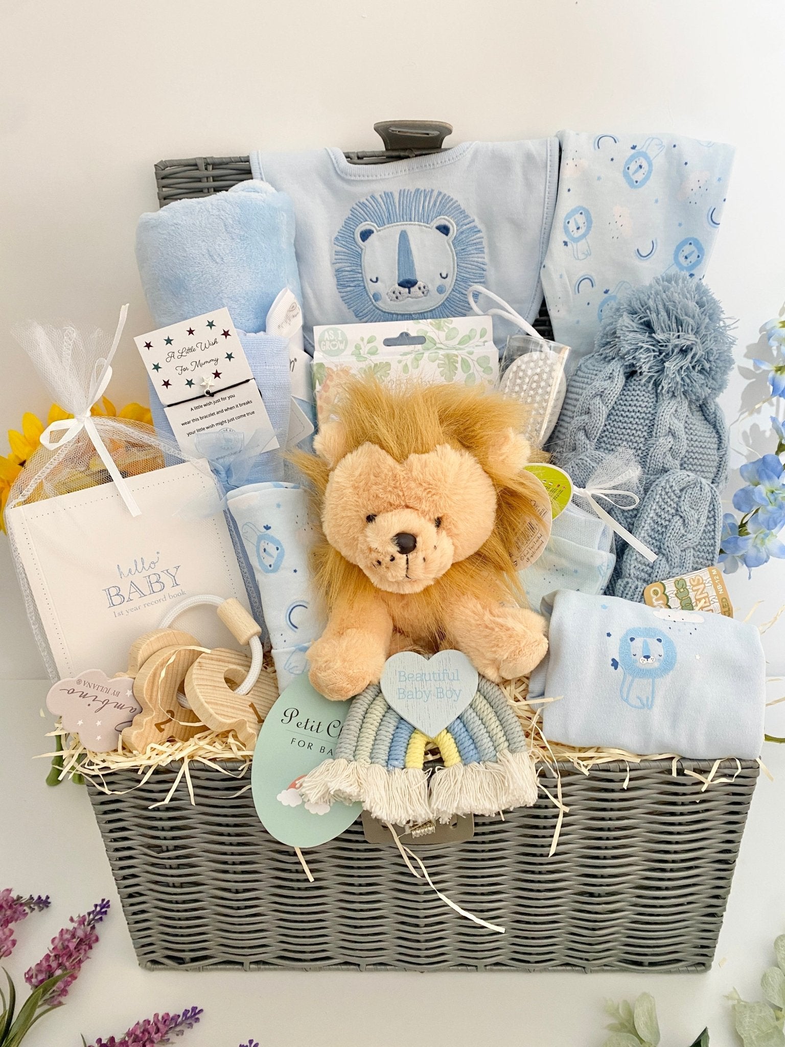 Personalized baby boy gift baskets outlet