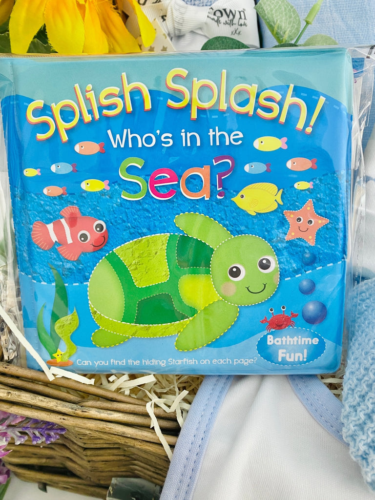 Baby Boy Hamper - Splashing Whale - Pink and Blue Hampers