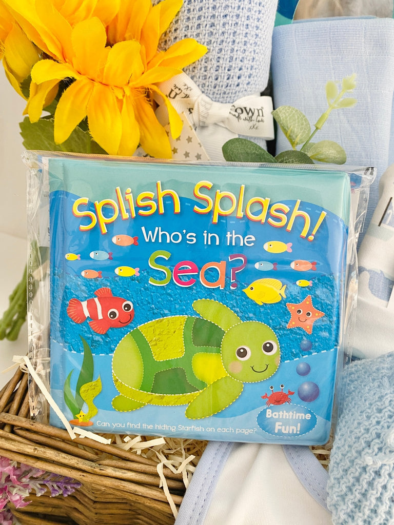 Baby Boy Hamper - Splashing Whale - Pink and Blue Hampers