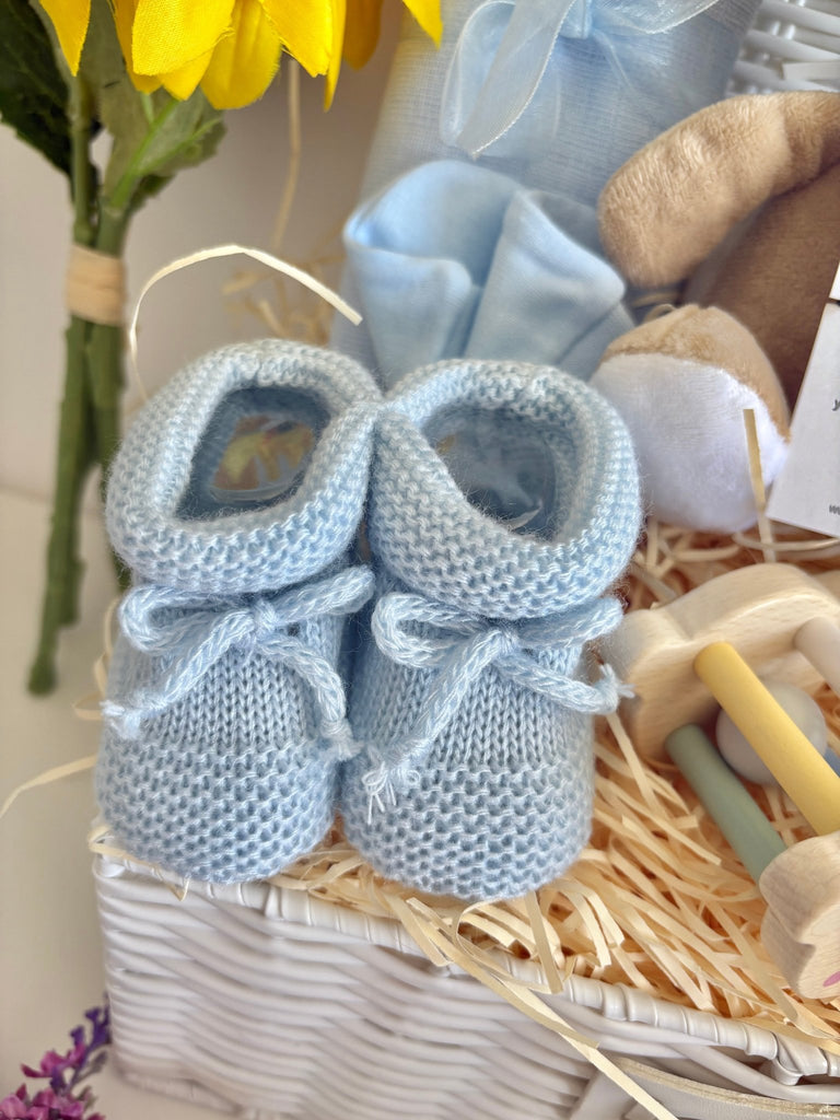 Baby Boy Hamper - Teddy Toes - Pink and Blue Hampers