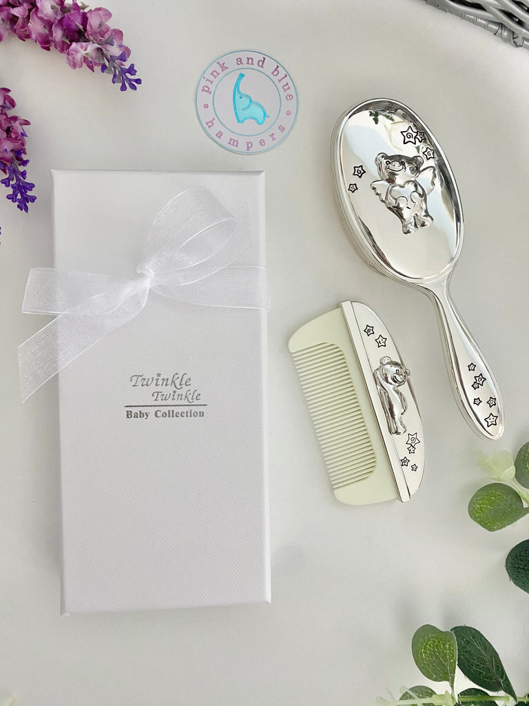 Baby Boy Hamper - Treasured Teddy & Elly - Pink and Blue Hampers