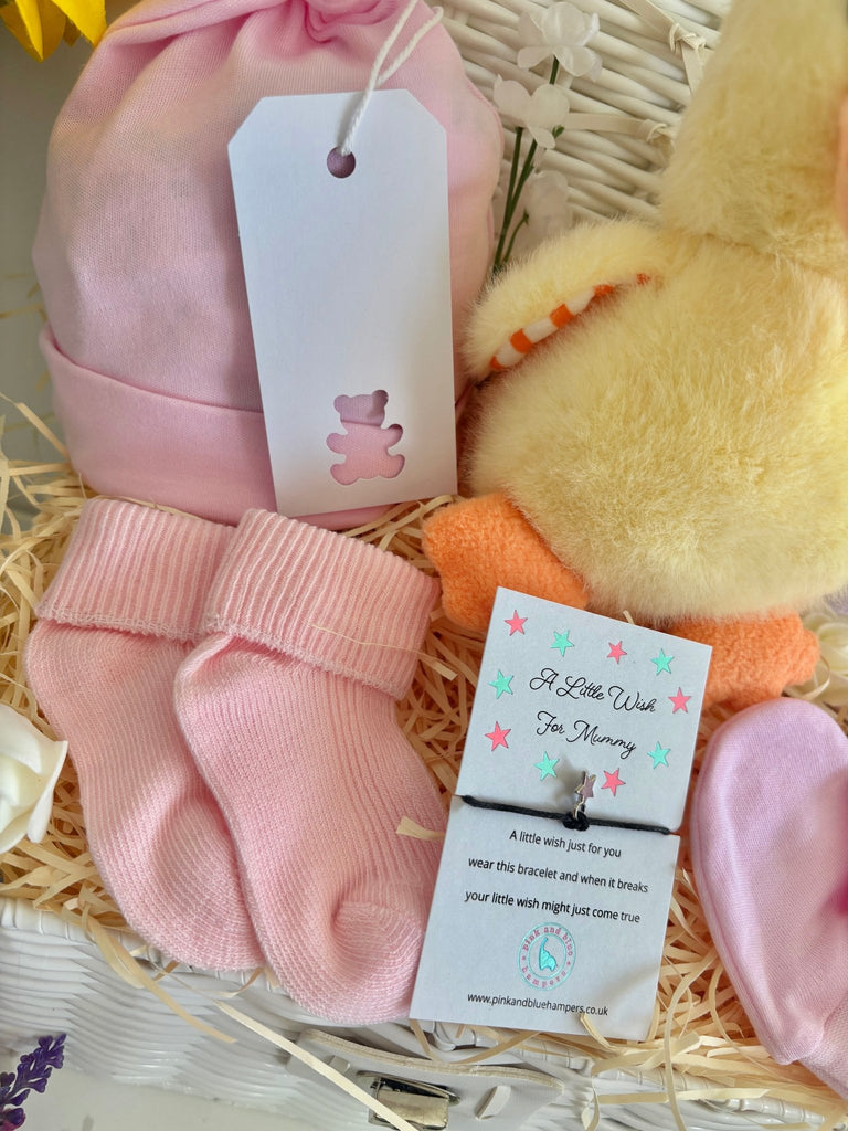 Baby Girl Gift - Little Duck - Pink and Blue Hampers