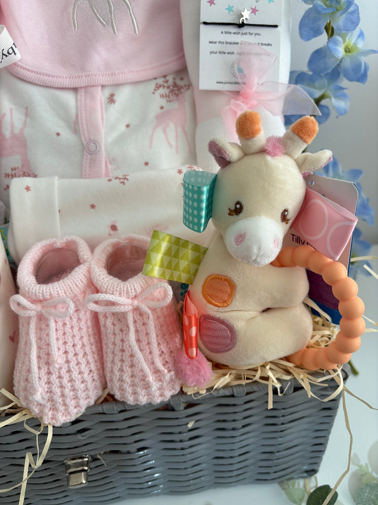 Baby Girl Hamper - Deery Dreams - Pink and Blue Hampers