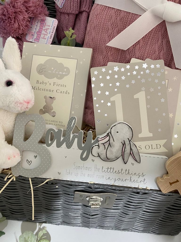 Baby Girl Hamper - Magical Bunny - Pink and Blue Hampers