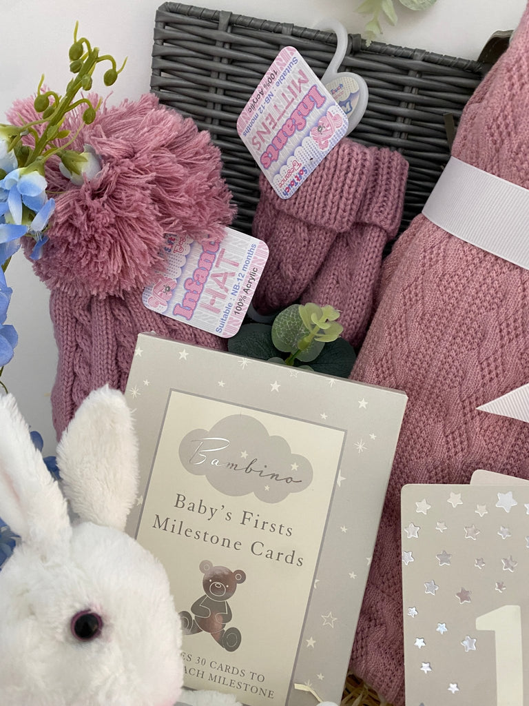 Baby Girl Hamper - Magical Bunny - Pink and Blue Hampers