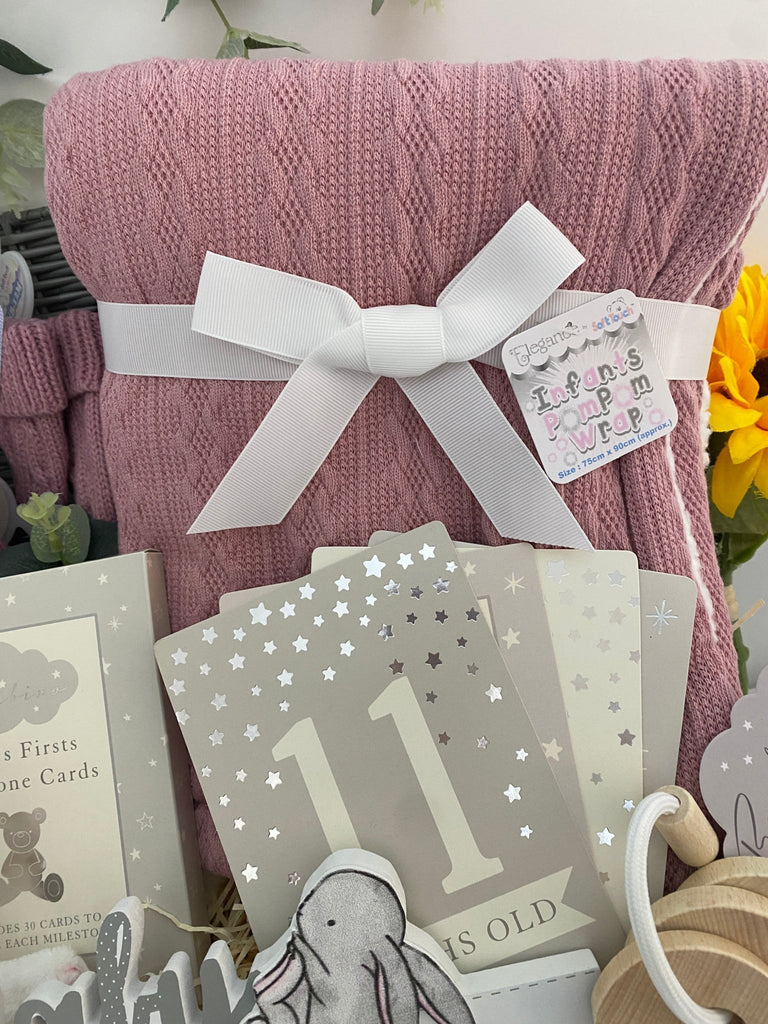 Baby Girl Hamper - Magical Bunny - Pink and Blue Hampers