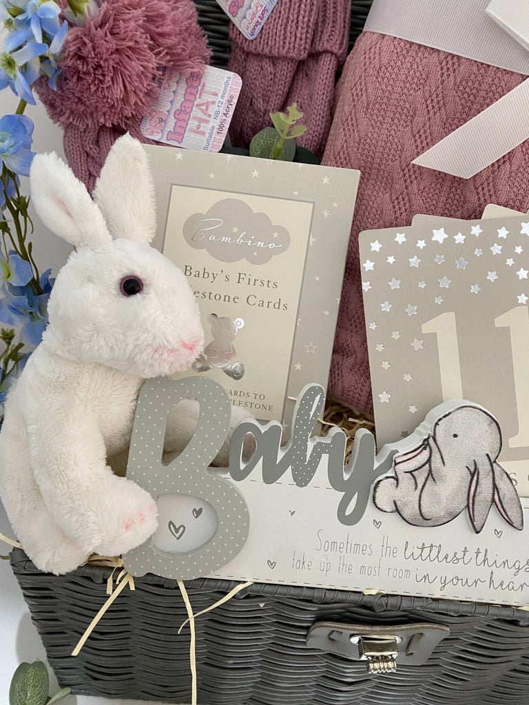 Baby Girl Hamper - Magical Bunny - Pink and Blue Hampers