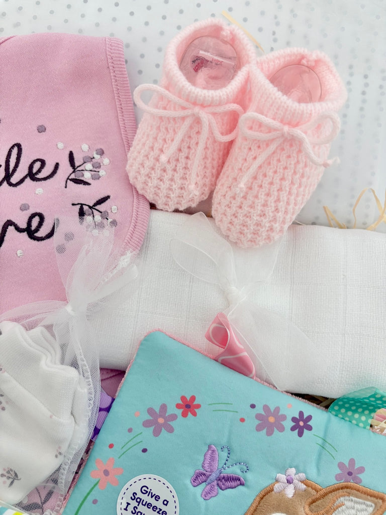 Baby Girl Hamper - Mummies Little Deer - Pink and Blue Hampers