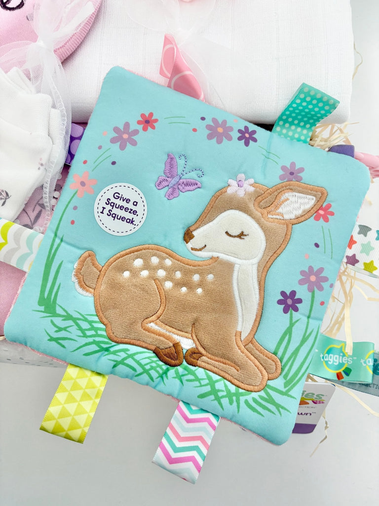 Baby Girl Hamper - Mummies Little Deer - Pink and Blue Hampers