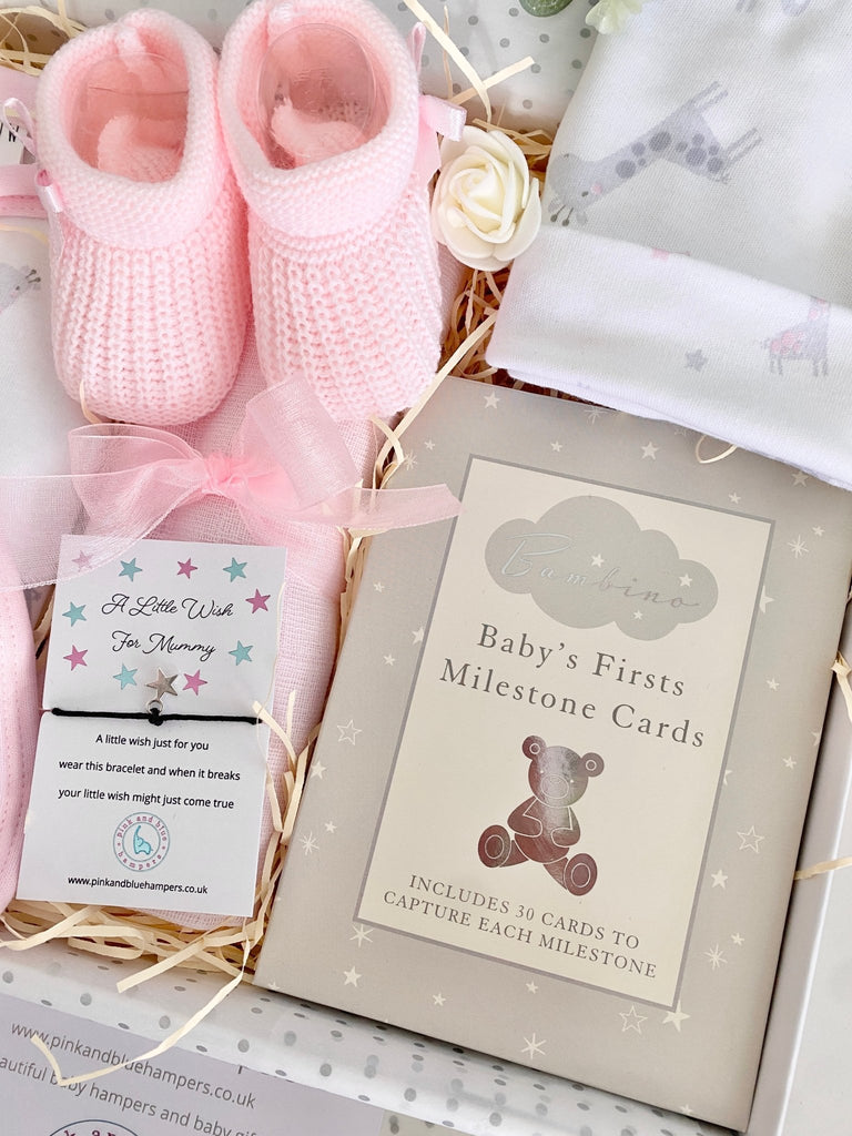 Baby Girl Hamper - Mummy Is The Best - Pink and Blue Hampers
