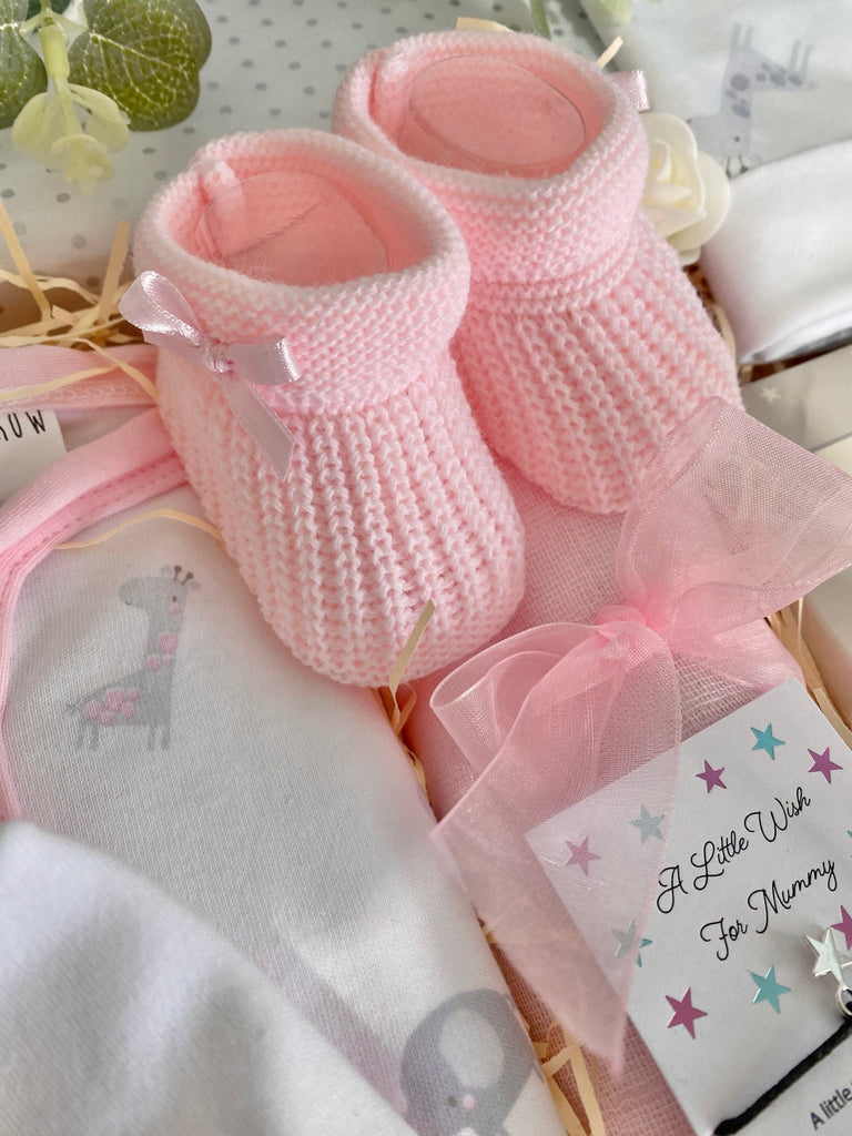 Baby Girl Hamper - Mummy Is The Best - Pink and Blue Hampers
