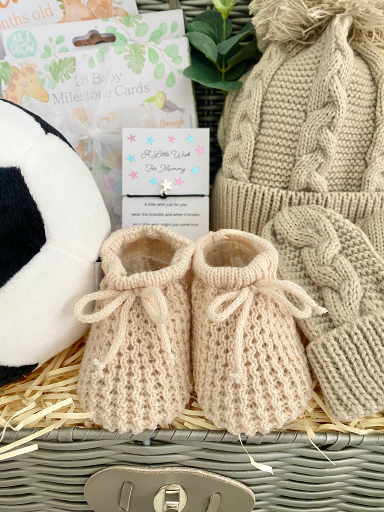 Baby Hamper - Baby’s First Football Soft Toy - Pink and Blue Hampers