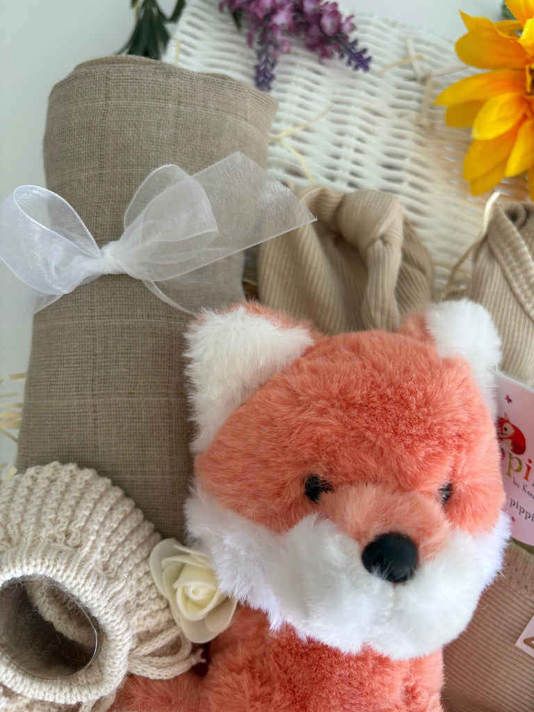 Baby Shower Gift Hamper - Cub Cuddles - Pink and Blue Hampers