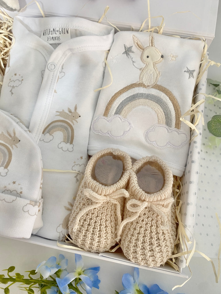 Baby Shower Gift - Little Bunny - Pink and Blue Hampers