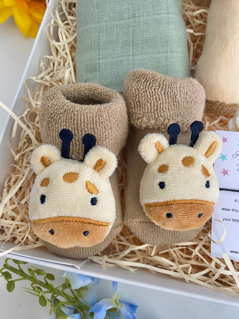 Baby Shower Gift - Safari Dreams - Pink and Blue Hampers