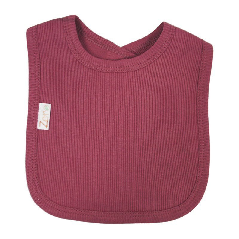 Lovely Ribbed Bib In A Choice Of Colours - Pink and Blue Hampers