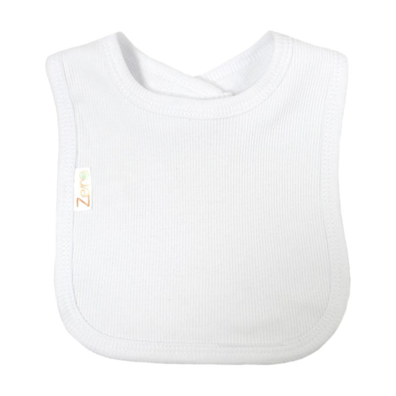 Lovely Ribbed Bib In A Choice Of Colours - Pink and Blue Hampers