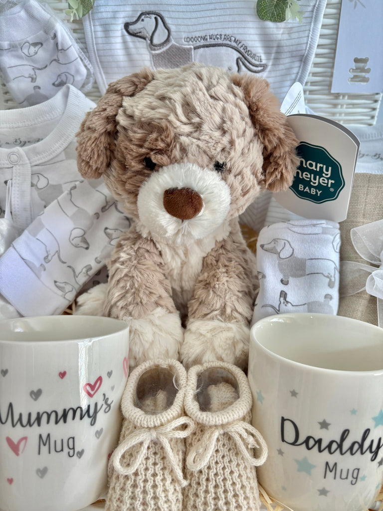 Maternity Baby Hamper - Long Hugs Are My Favourite - Pink and Blue Hampers