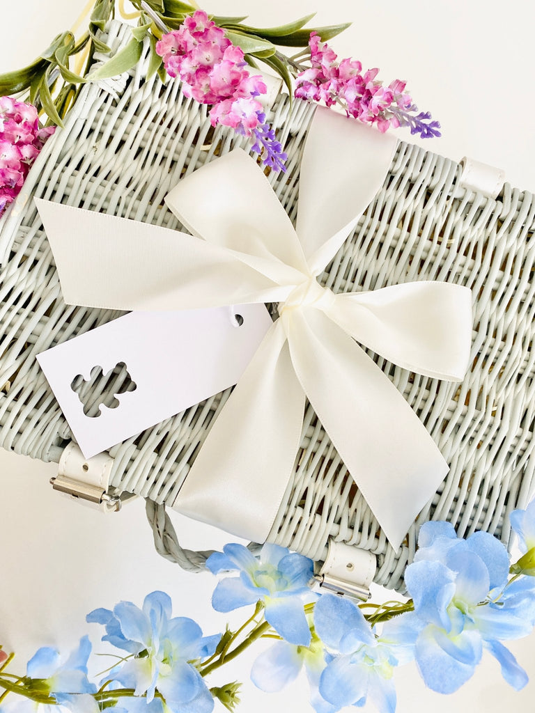Maternity Gift Basket - The Littlest Things Take Up The Most Room In Your Heart - Pink and Blue Hampers