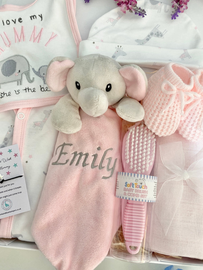 Maternity Gift Hamper - Love For Mummy - Pink and Blue Hampers