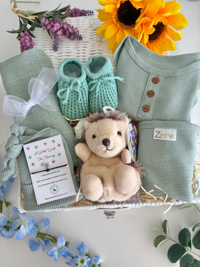 Maternity Gift Hamper - Woodland Snuggles - Pink and Blue Hampers