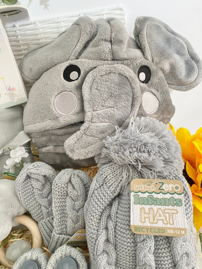 Mum To Be Hamper - Elephant Snuggles - Pink and Blue Hampers