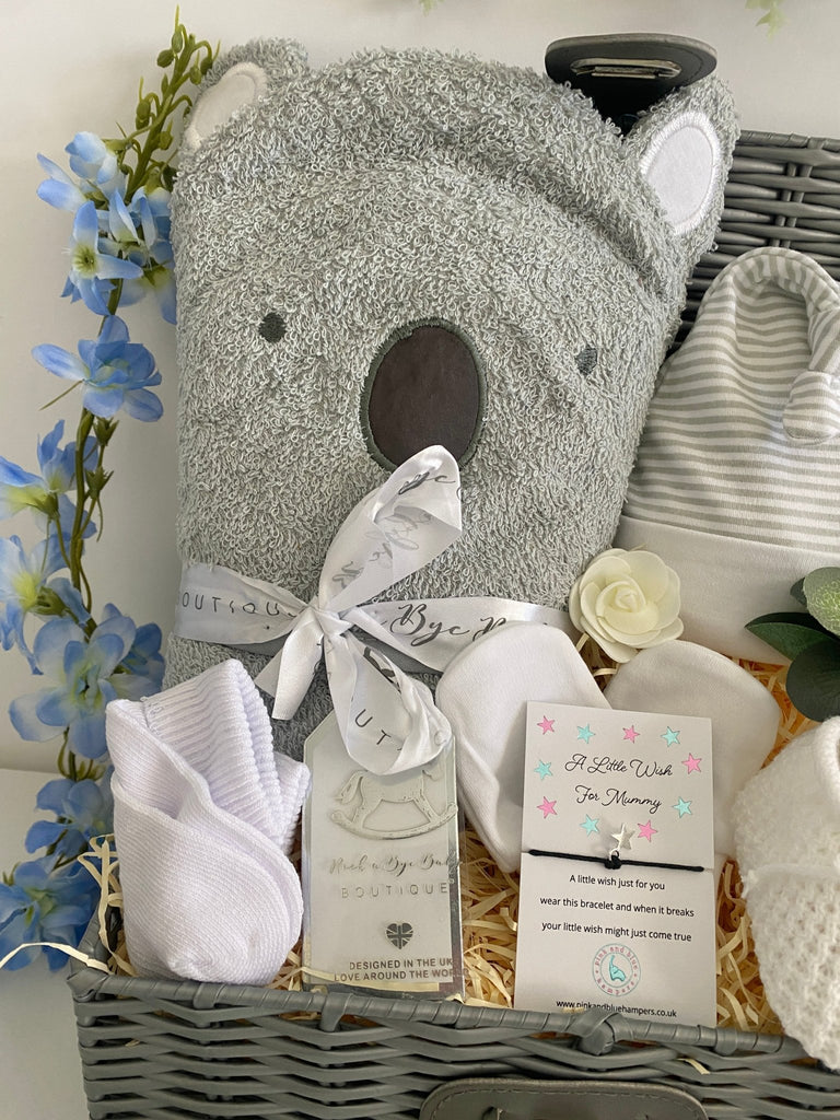 Mummy To Be Hamper - Koala Cuddles - Pink and Blue Hampers