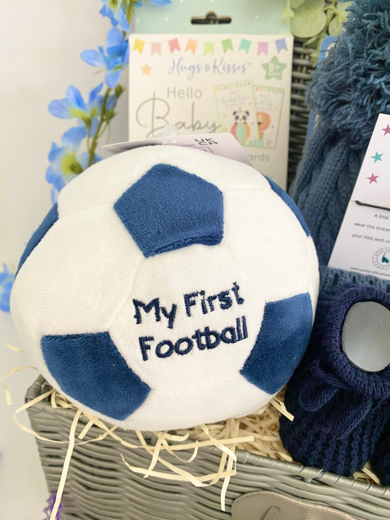 My First Football Baby Boy Hamper - Little Stars - Pink and Blue Hampers