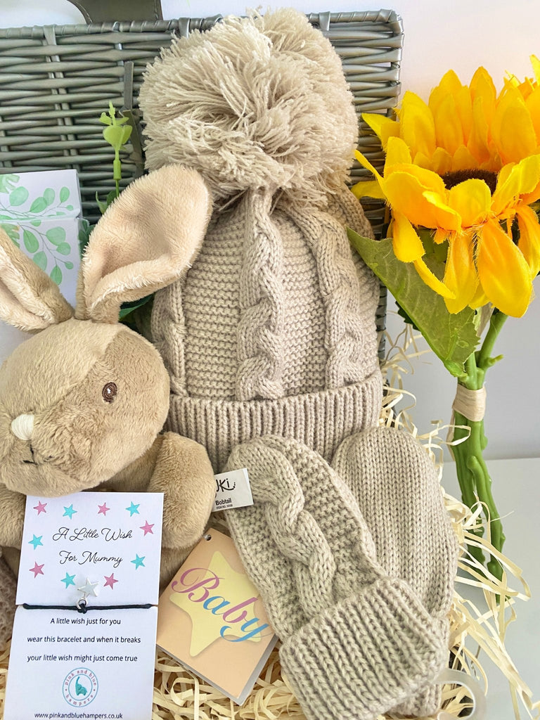 New Baby Gift - My Little Bunny - Pink and Blue Hampers