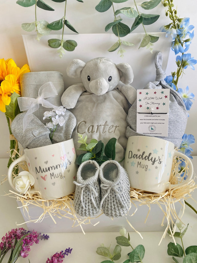 New Mummy & Daddy Hamper - Little Joy - Pink and Blue Hampers
