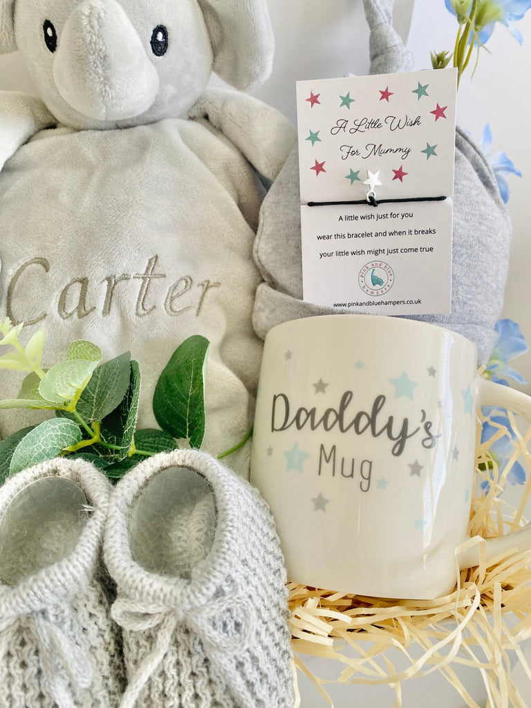 New Mummy & Daddy Hamper - Little Joy - Pink and Blue Hampers
