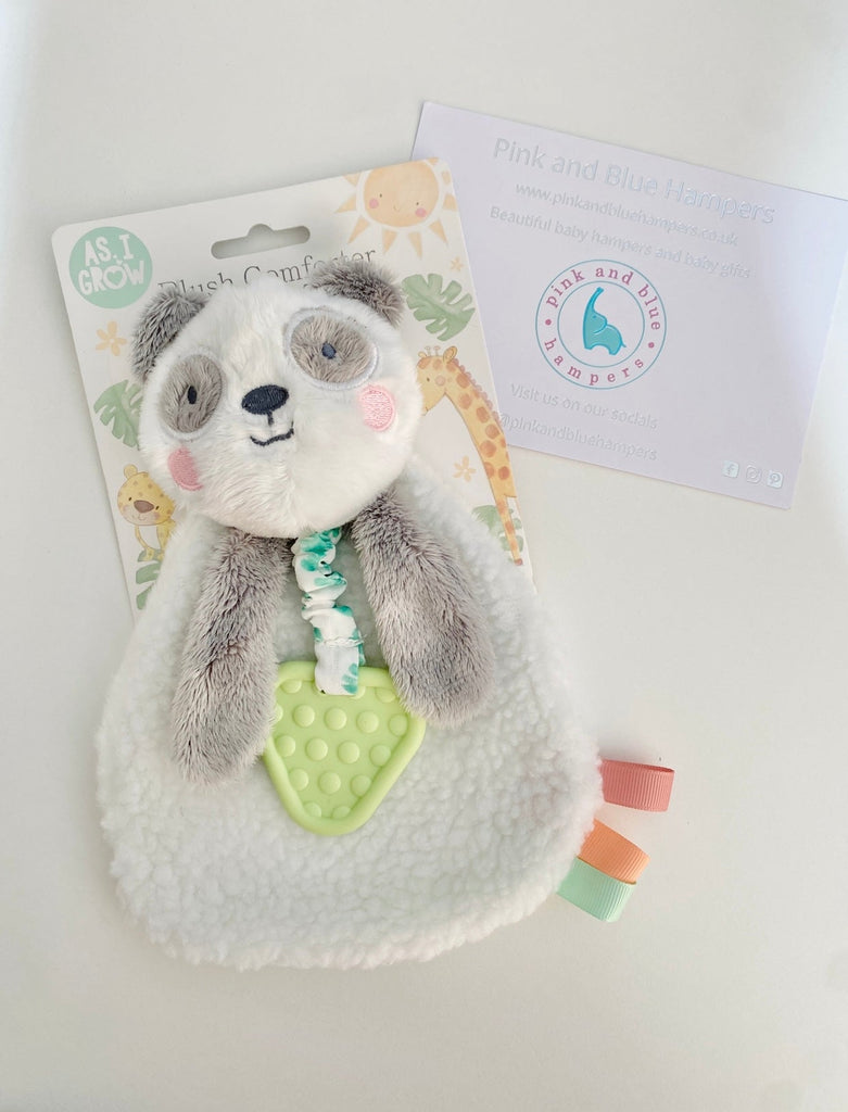 Panda Teether Sensory Toy - Pink and Blue Hampers