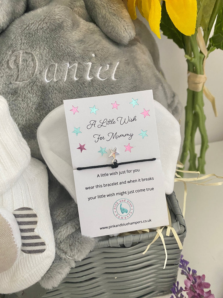 Personalised Baby Shower Gift - Cuddle With Koala - Pink and Blue Hampers