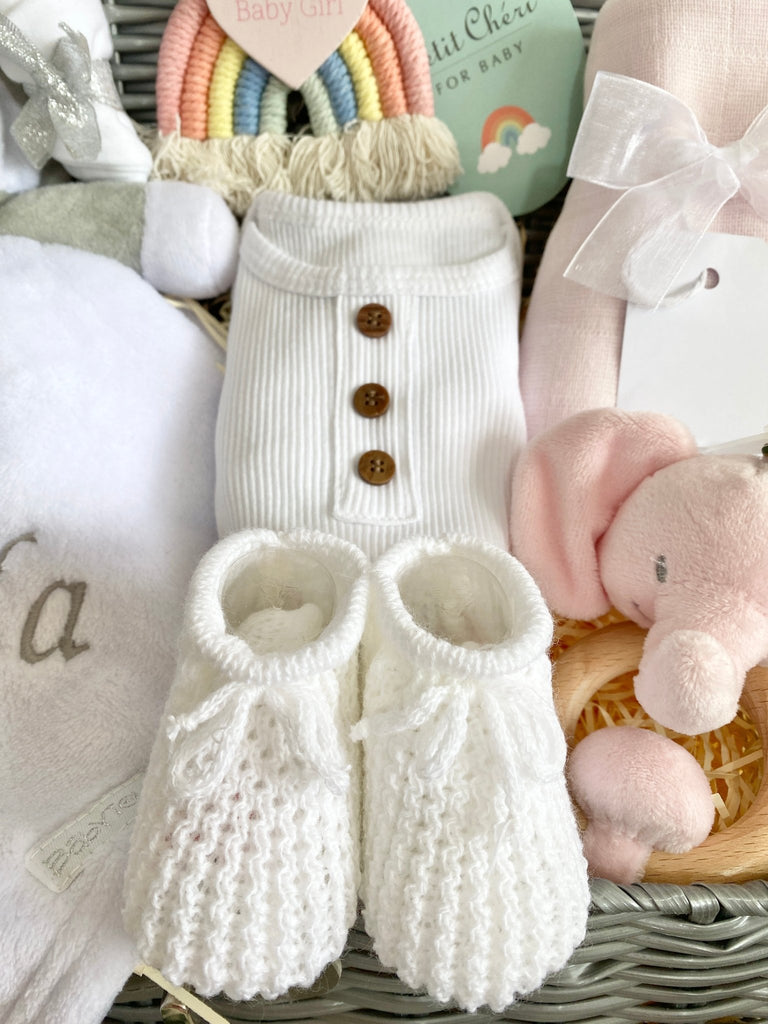 Personalised Mummy To Be Gift - Little Rainbows - Pink and Blue Hampers
