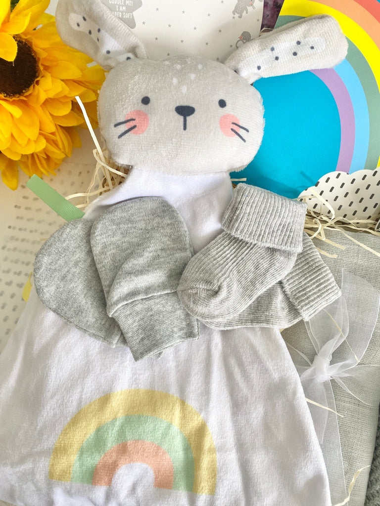 Sensory Baby Gift Box - Taggie Bunny - Pink and Blue Hampers