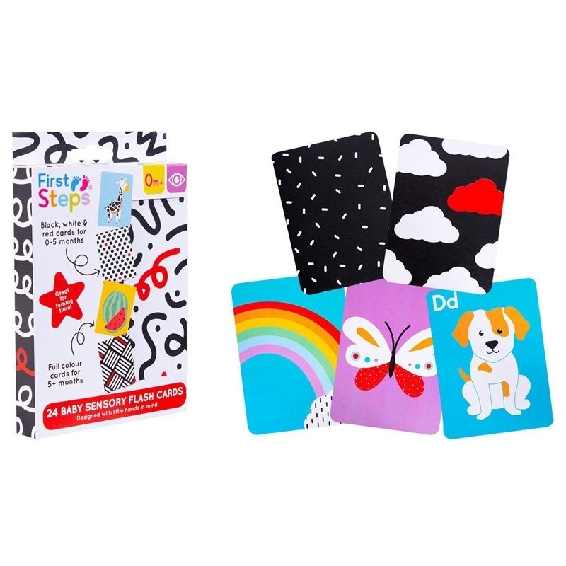 Sensory Flash Cards - Pink and Blue Hampers