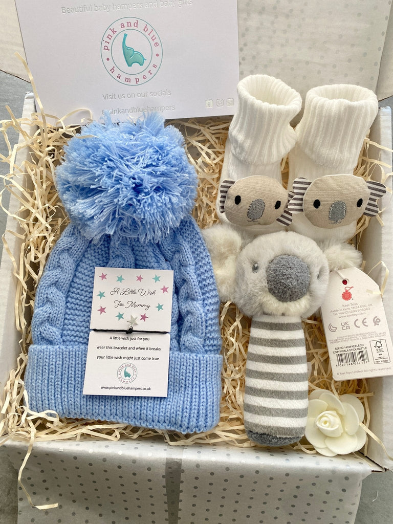 Super Cute Baby Boy Koala Gift Set - Pink and Blue Hampers