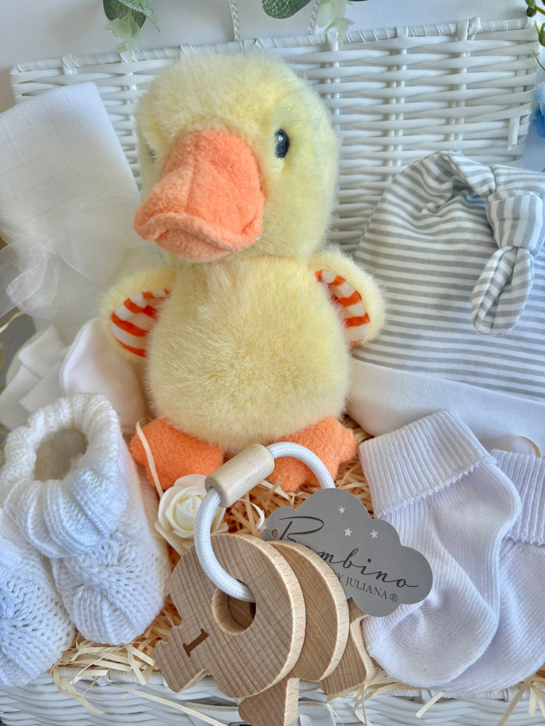 Unisex Baby Hamper - Count With Duck - Pink and Blue Hampers