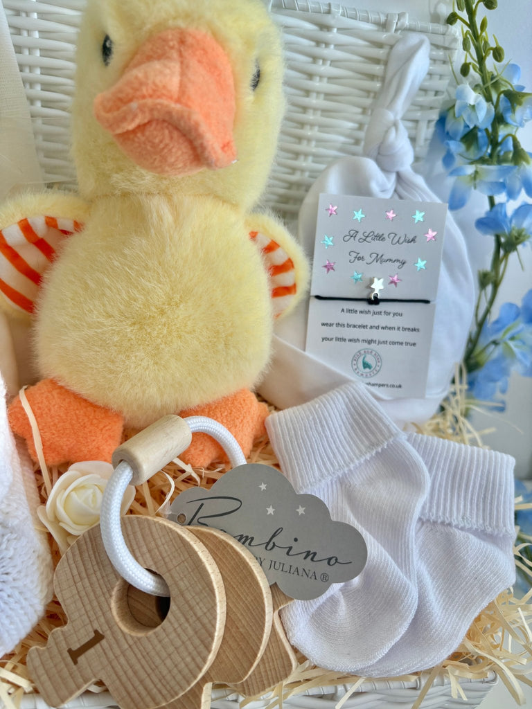 Unisex Baby Hamper - Count With Duck - Pink and Blue Hampers