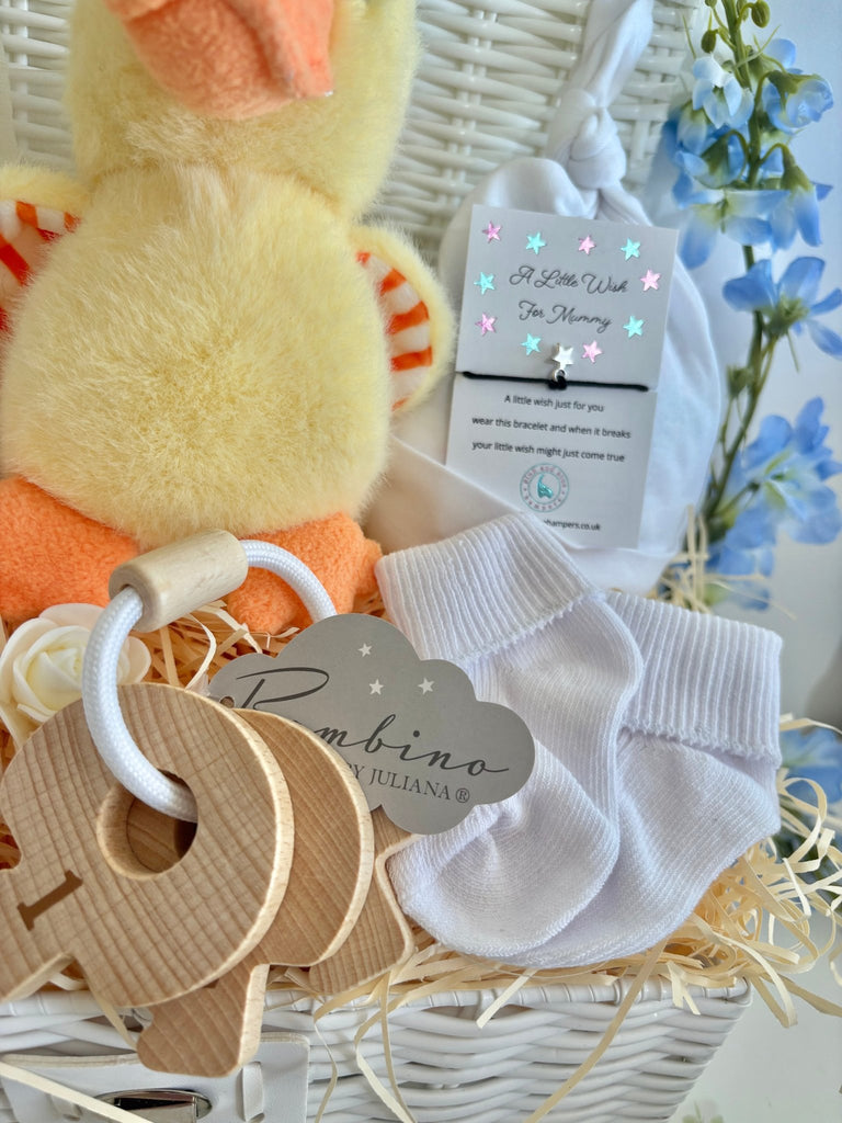 Unisex Baby Hamper - Count With Duck - Pink and Blue Hampers