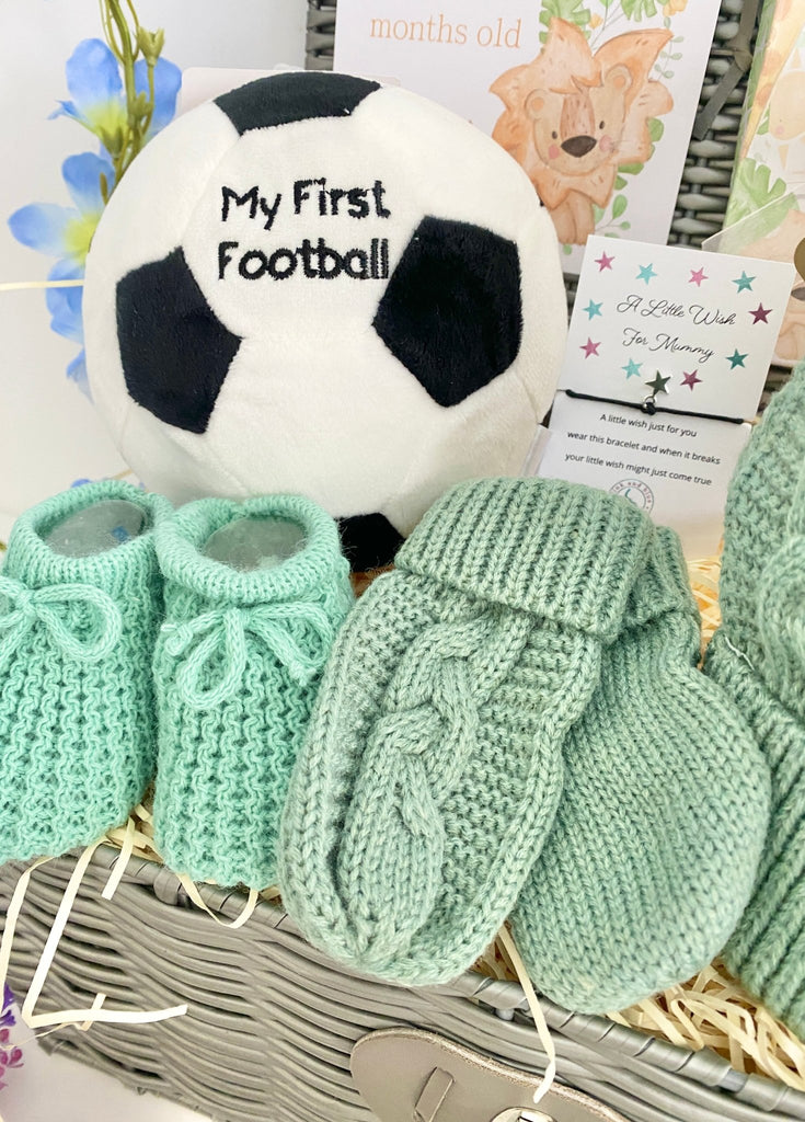 Unisex Baby Hamper - Football Play Time - Pink and Blue Hampers
