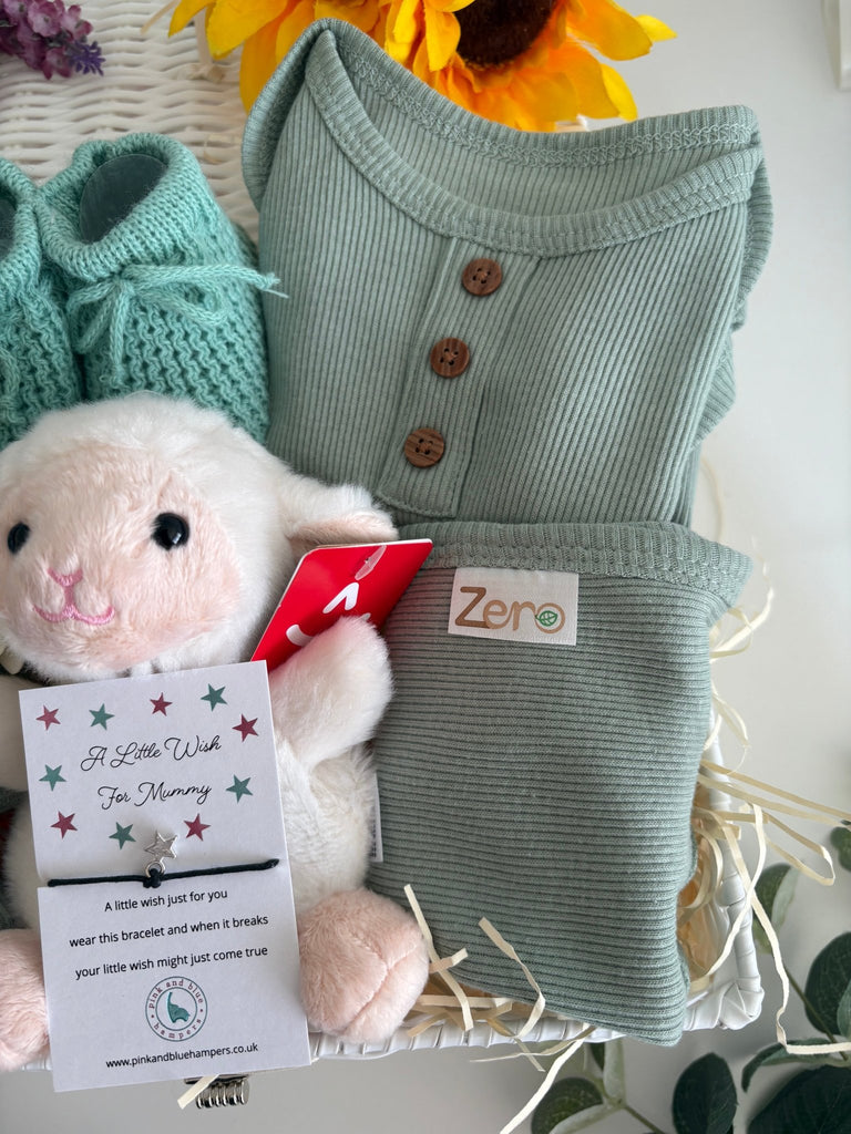 Unisex Baby Hamper - Little Lamb - Pink and Blue Hampers