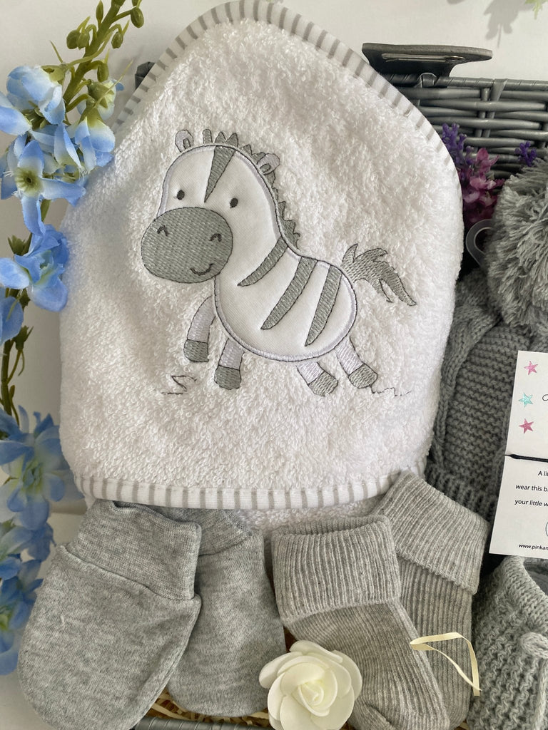 Unisex Baby Hamper - Stylish Zebra - Pink and Blue Hampers
