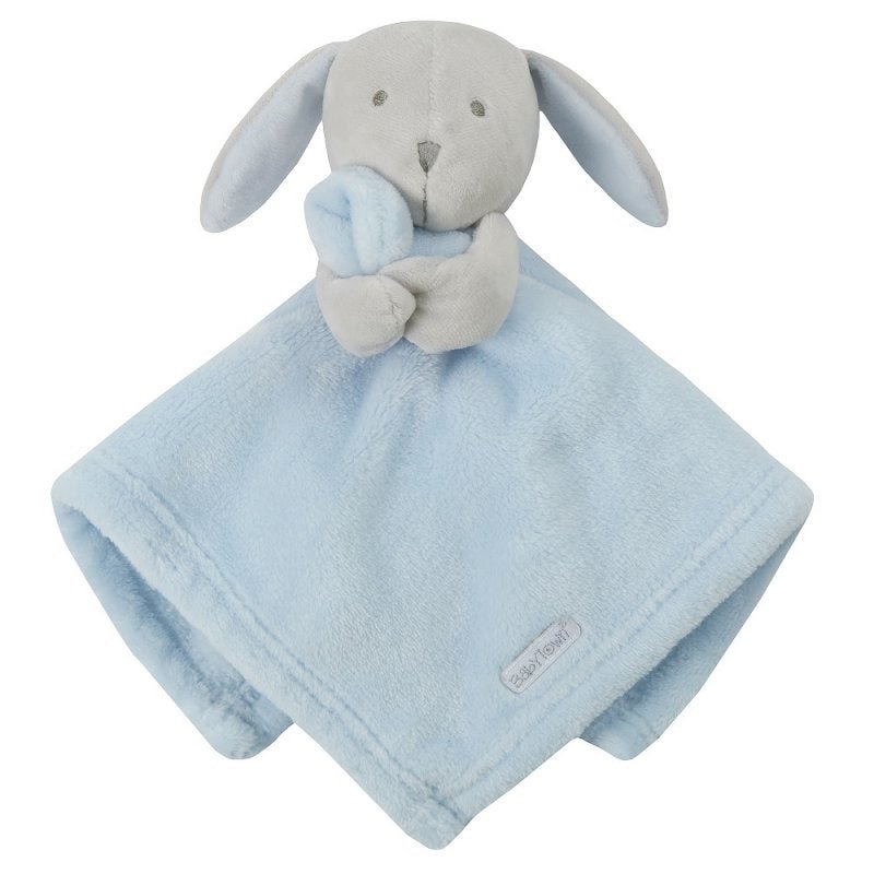 Beautiful Baby Boys Blue Bunny Comforter - Pink and Blue Hampers