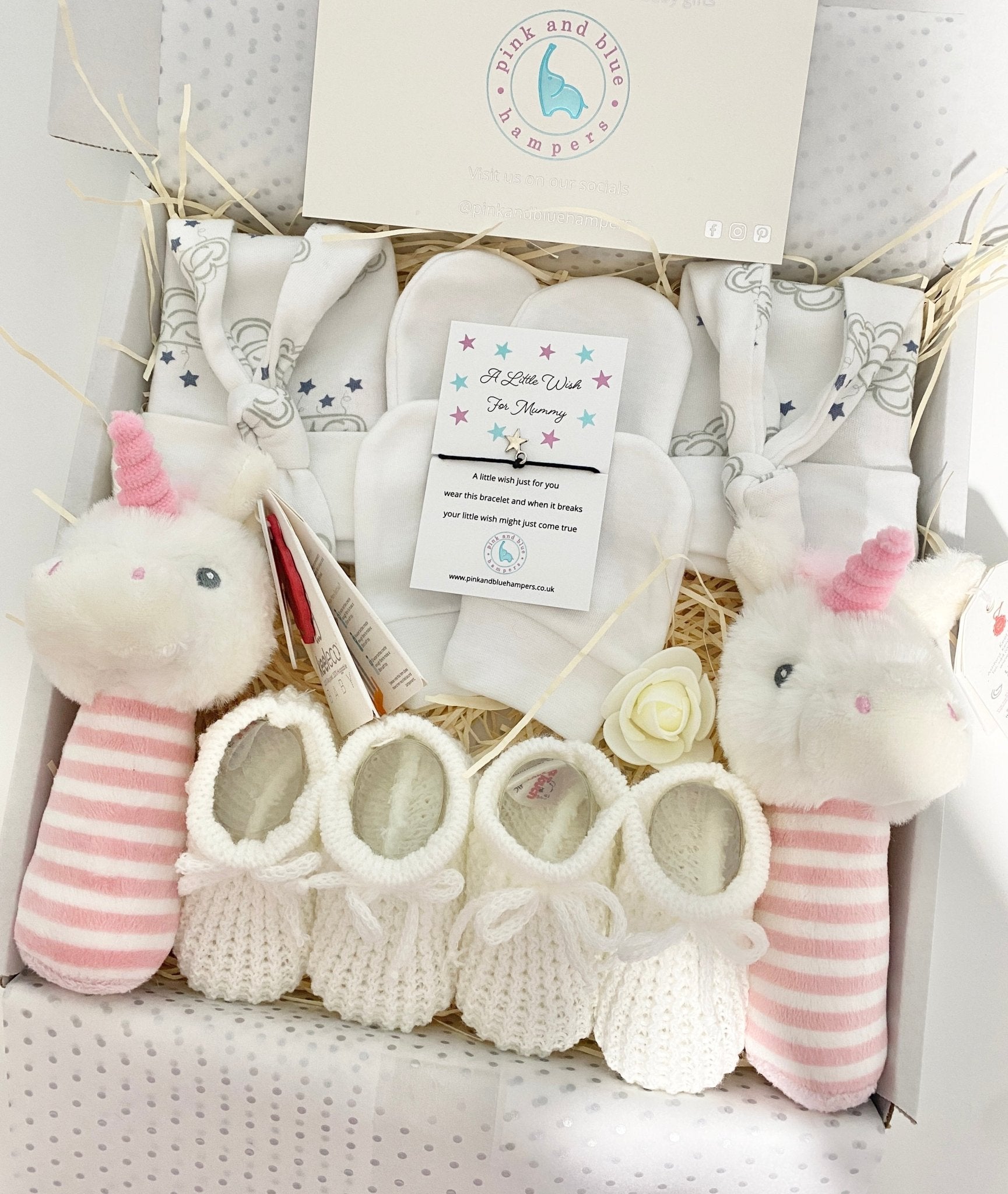 Newborn Twins Gift Basket For Twins Boy And Girl Newborn Twins