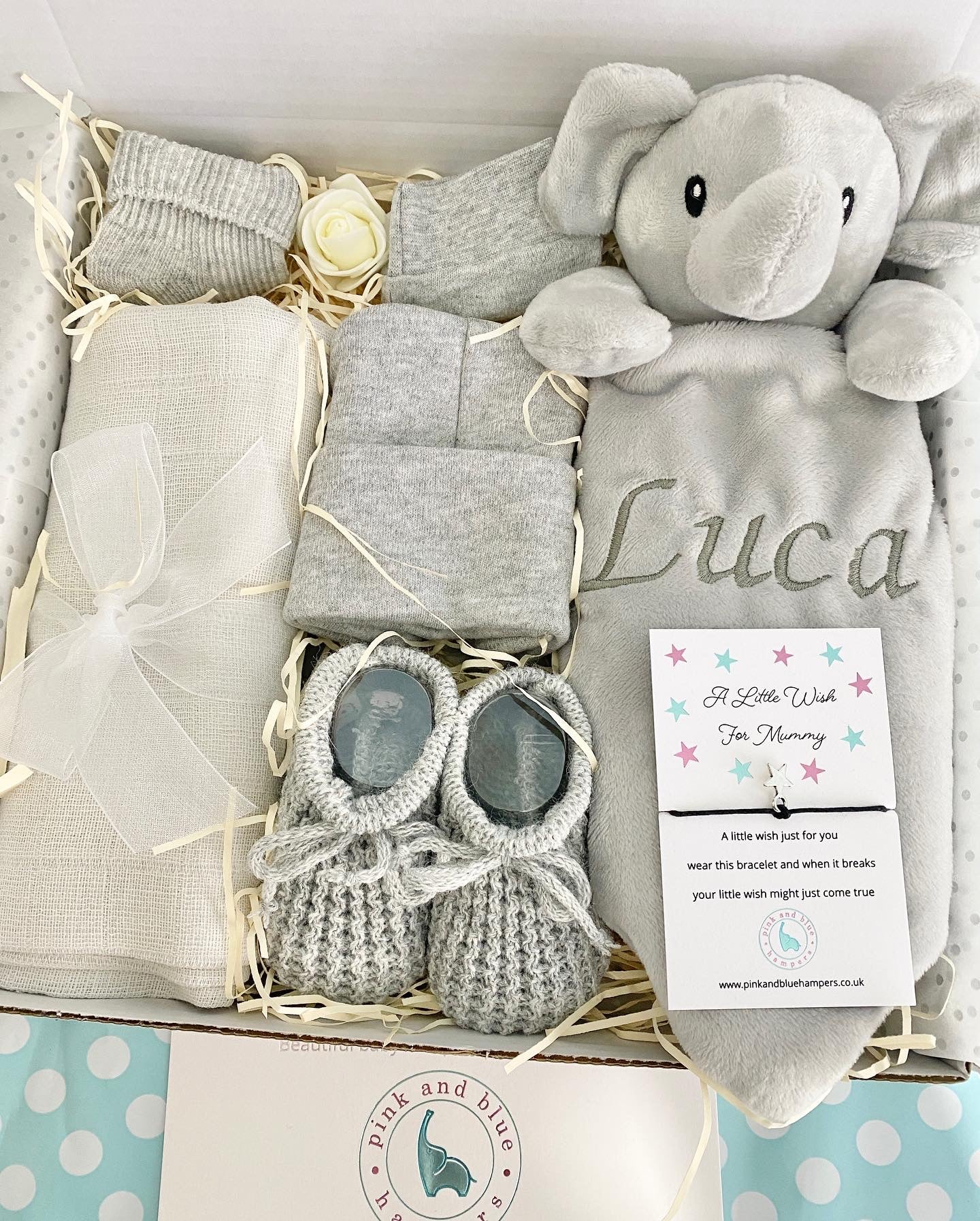 Personalised baby gifts top