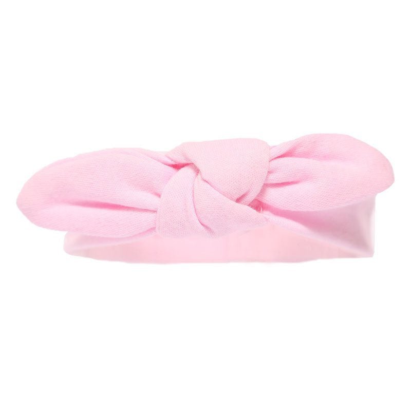Pink Knot Headband - Pink and Blue Hampers